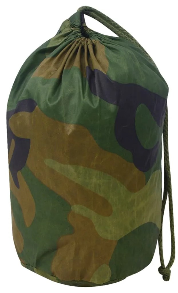 Rede de camuflagem com saco de armazenamento 2x4 m verde