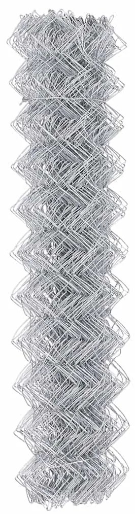 Cerca Prateado 10 x 1.4 m Aço Galvanizado