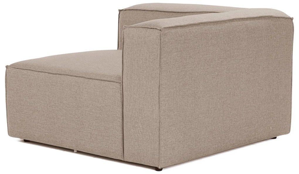 Sofá de 1 Lugar Fora – Castanho – 107x66x105 cm