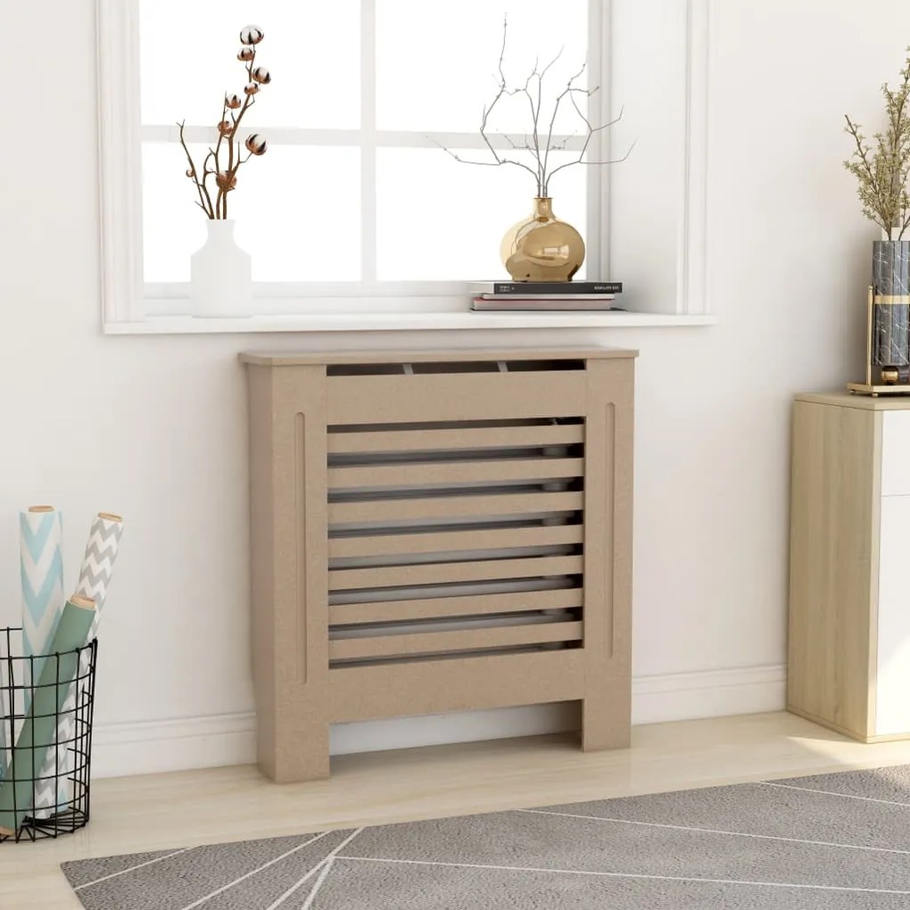 325566 vidaXL Cobertura de radiador MDF 78 cm