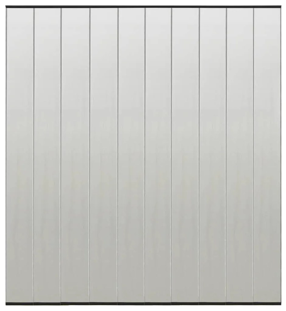 Cortina porta anti-insetos c/ 10 painéis 240x240 cm malha preto