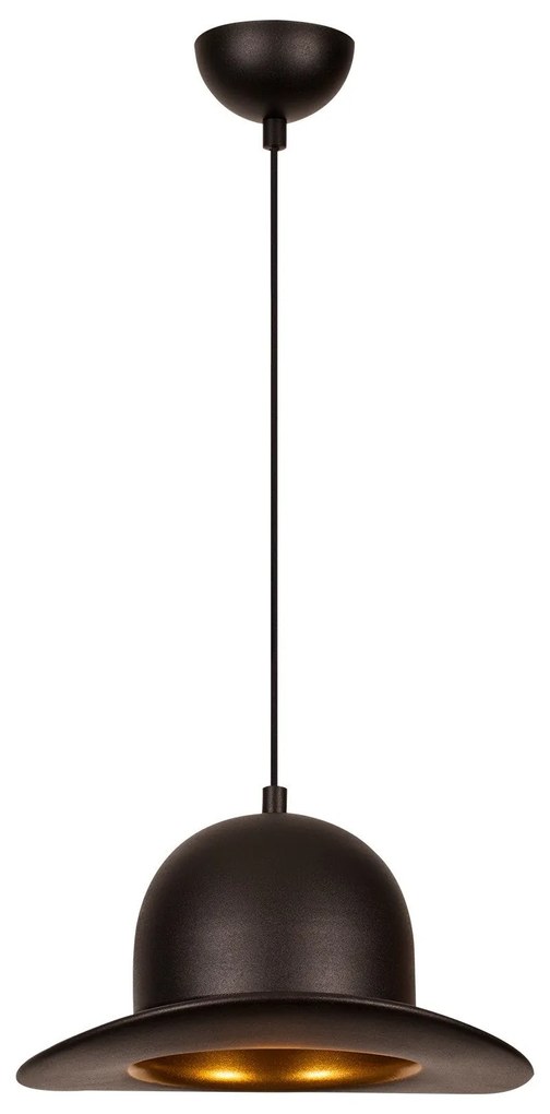 Candeeiro Chandelier Sivani – Preto – Diâmetro 28 cm x Altura 113 cm