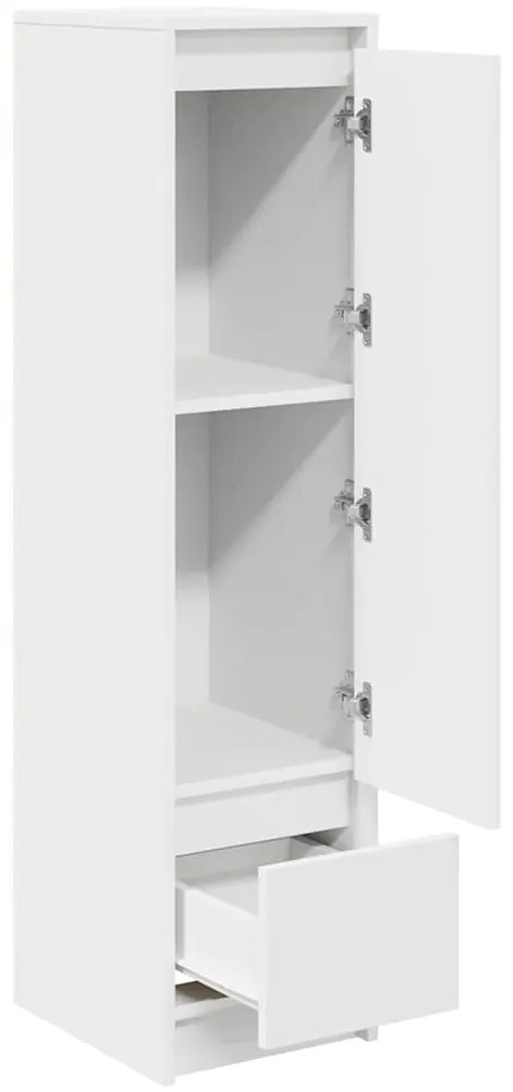 Aparador alto 29,5x34x119,5cm derivados de madeira branco