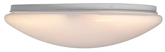 Candeeiro de teto moderno inteligente branco 38 cm com LED e RGB - Iene Moderno