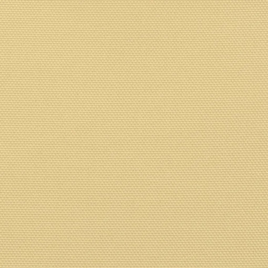 Tela de varanda 120x600 cm 100% poliéster oxford cor areia