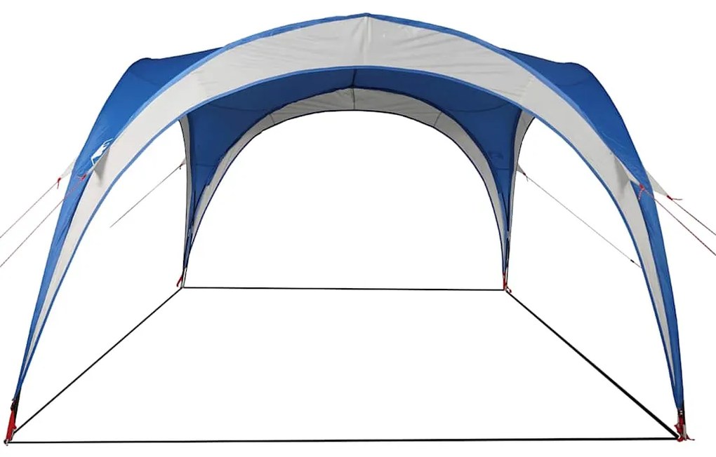 Tenda de festas impermeável azul