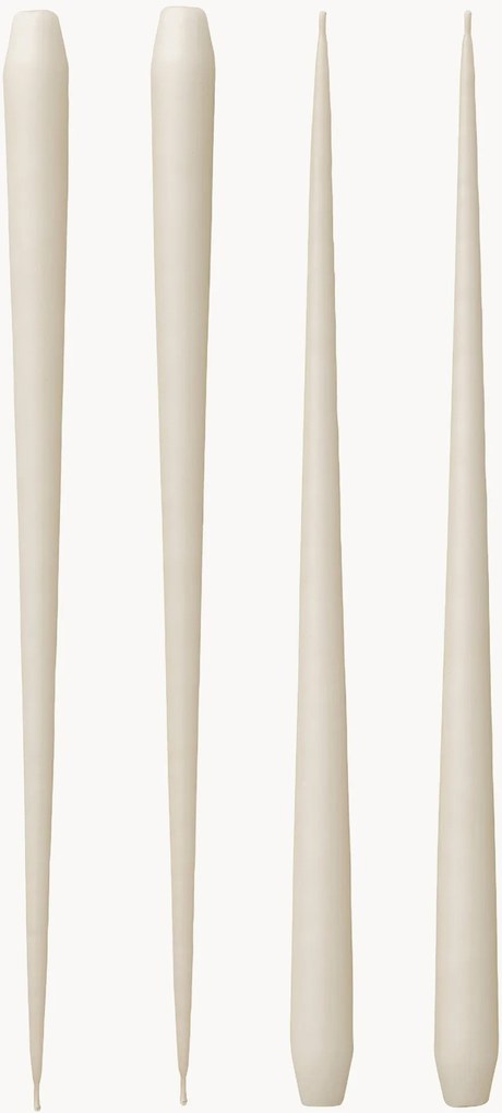 Velas de jantar Stoff Nagel, conjunto de 4