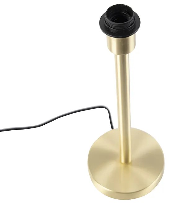 Candeeiro de mesa clássico em latão sem abajur - Simplo