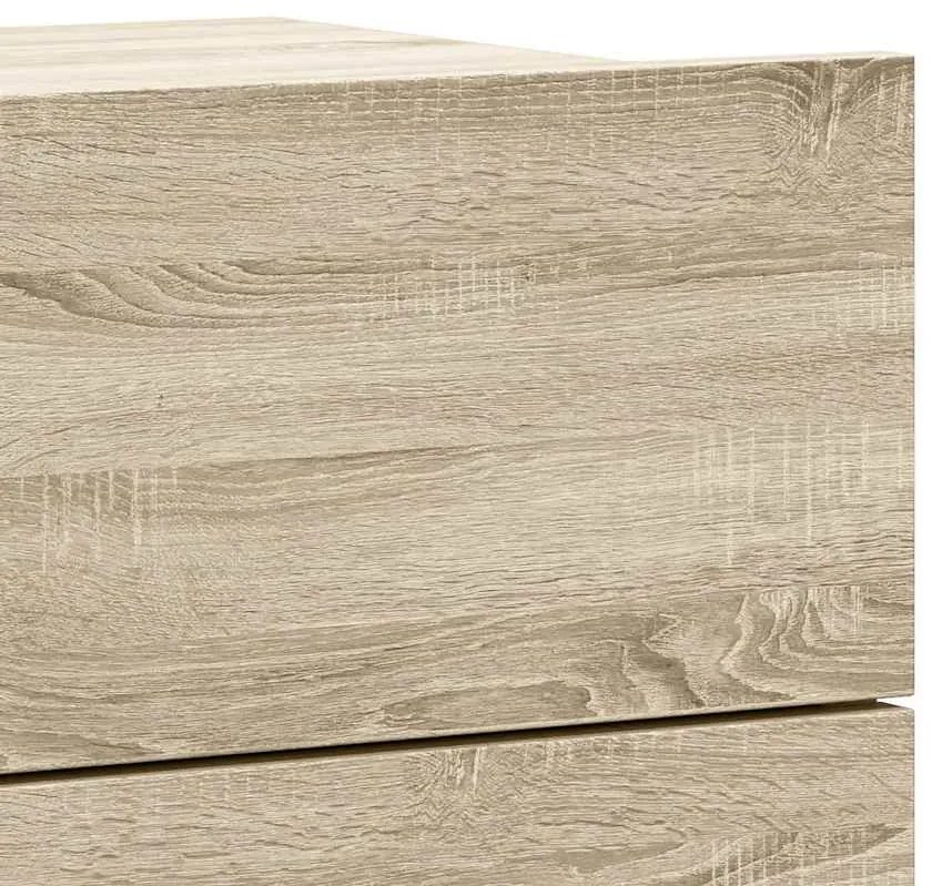 Mesa de cabeceira 40x30x30 cm contraplacado carvalho sonoma
