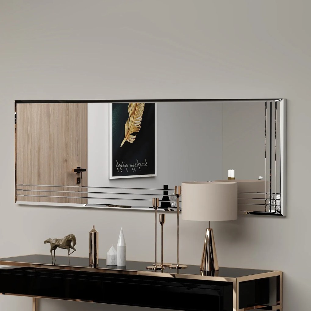 Espelho Trio – Transparente – 40 cm x 120 cm x 2,2 cm
