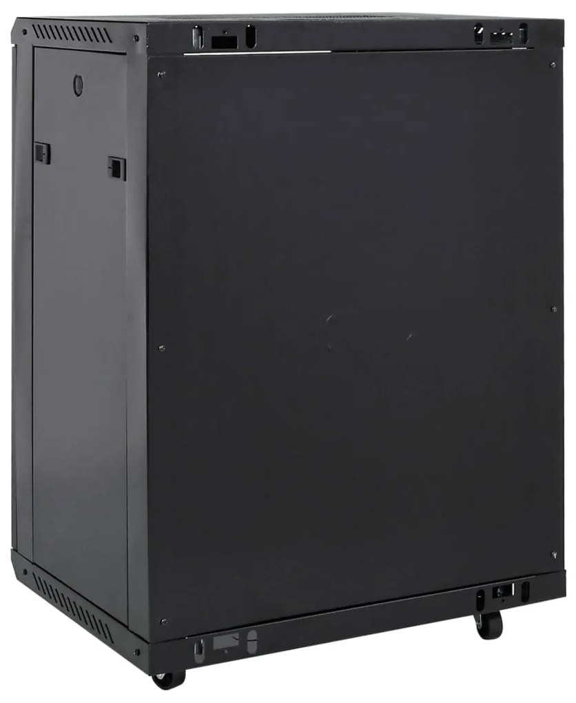 Armário bastidor 15U 19" IP20 60x45x86 cm preto