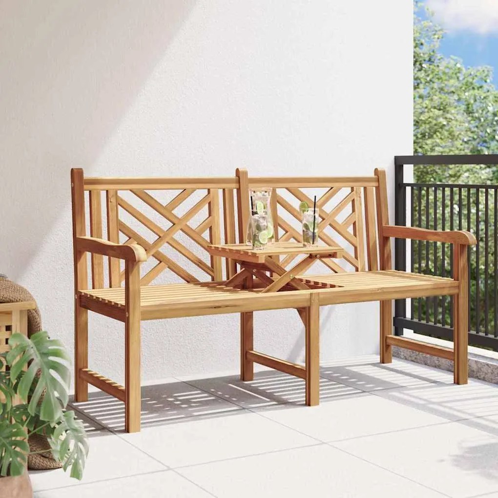 banco Outros Castanho 150 x 60 x 90 cm Madeira de teca sólida