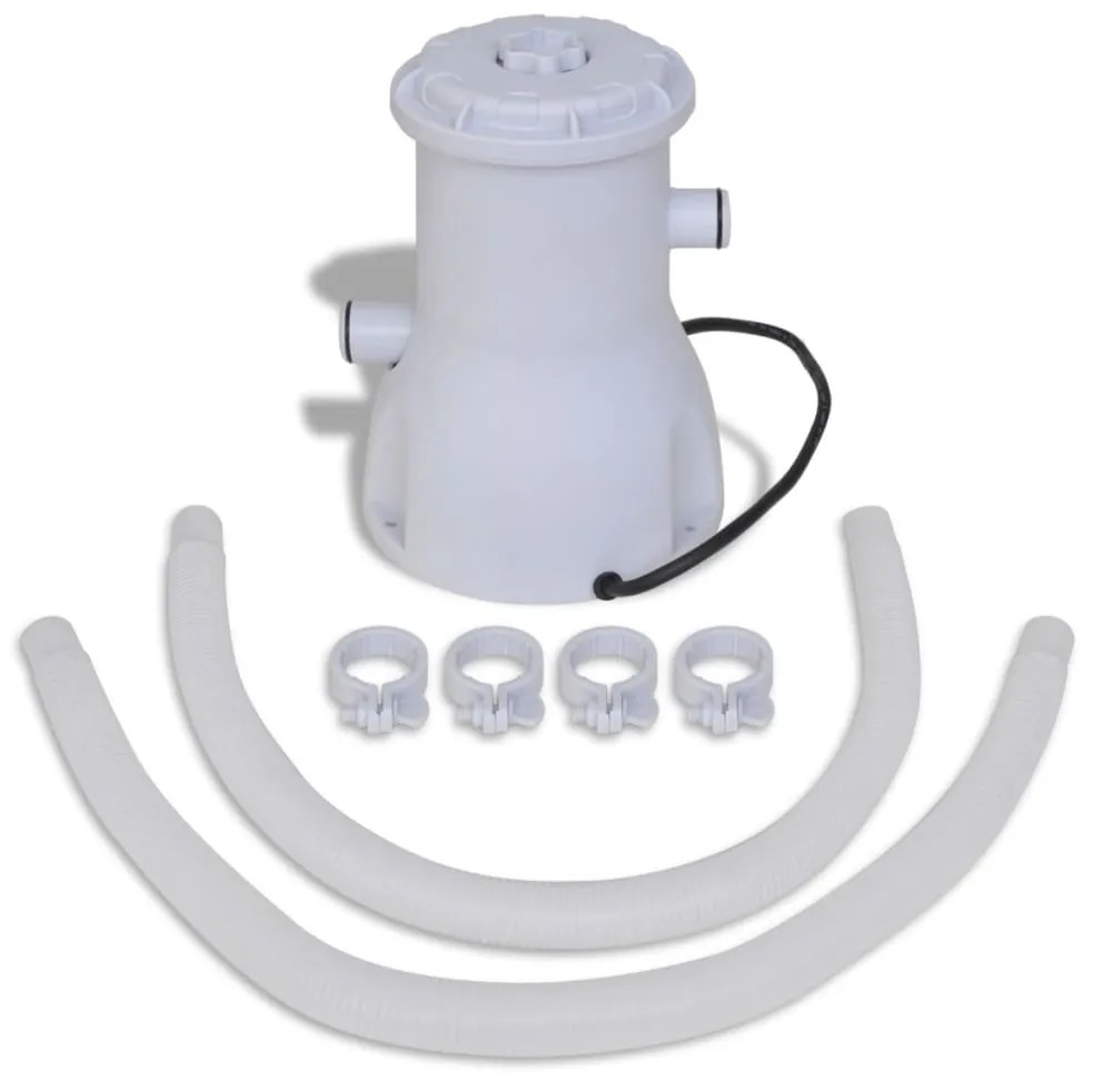 Bomba com filtro para piscina 2000 L / h