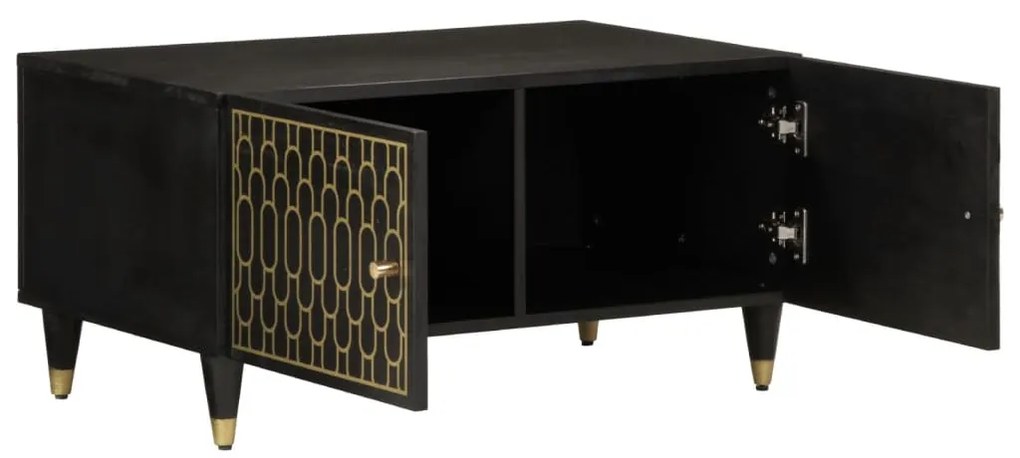 Mesa de centro 80x50x40 cm madeira de mangueira maciça