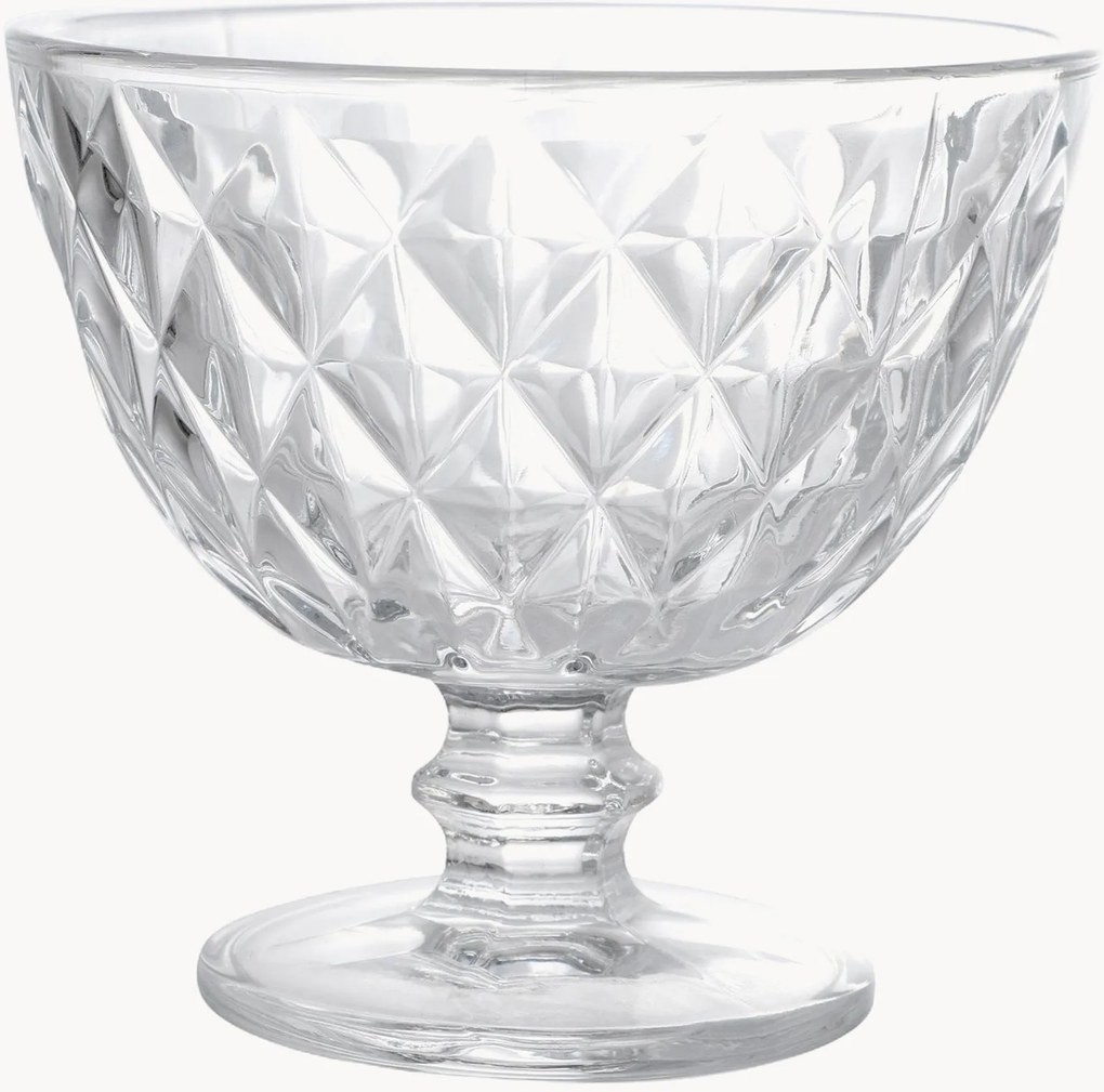 Taças para gelado Diamond, conjunto de 6