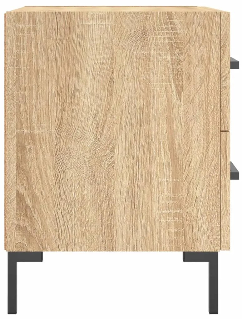 Mesa cabeceira 40x35x47,5 cm derivados madeira carvalho sonoma