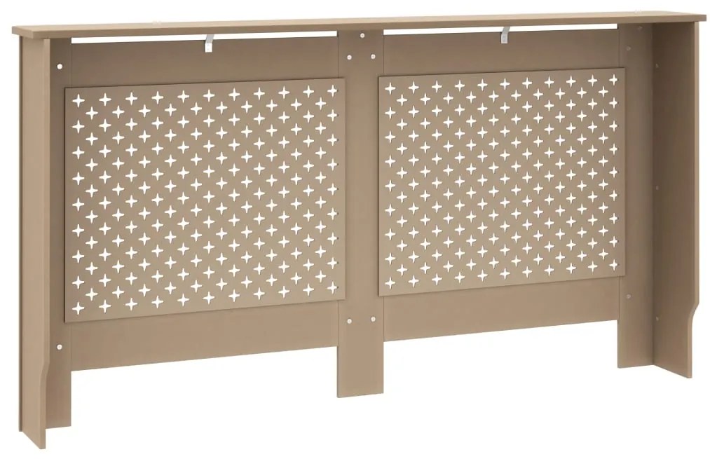 Cobertura de radiador 152x19x81,5 cm MDF