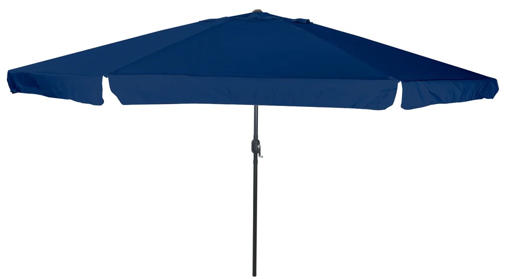 Parasol de Jardim vidaXL ø395x245 cm Azul Céu