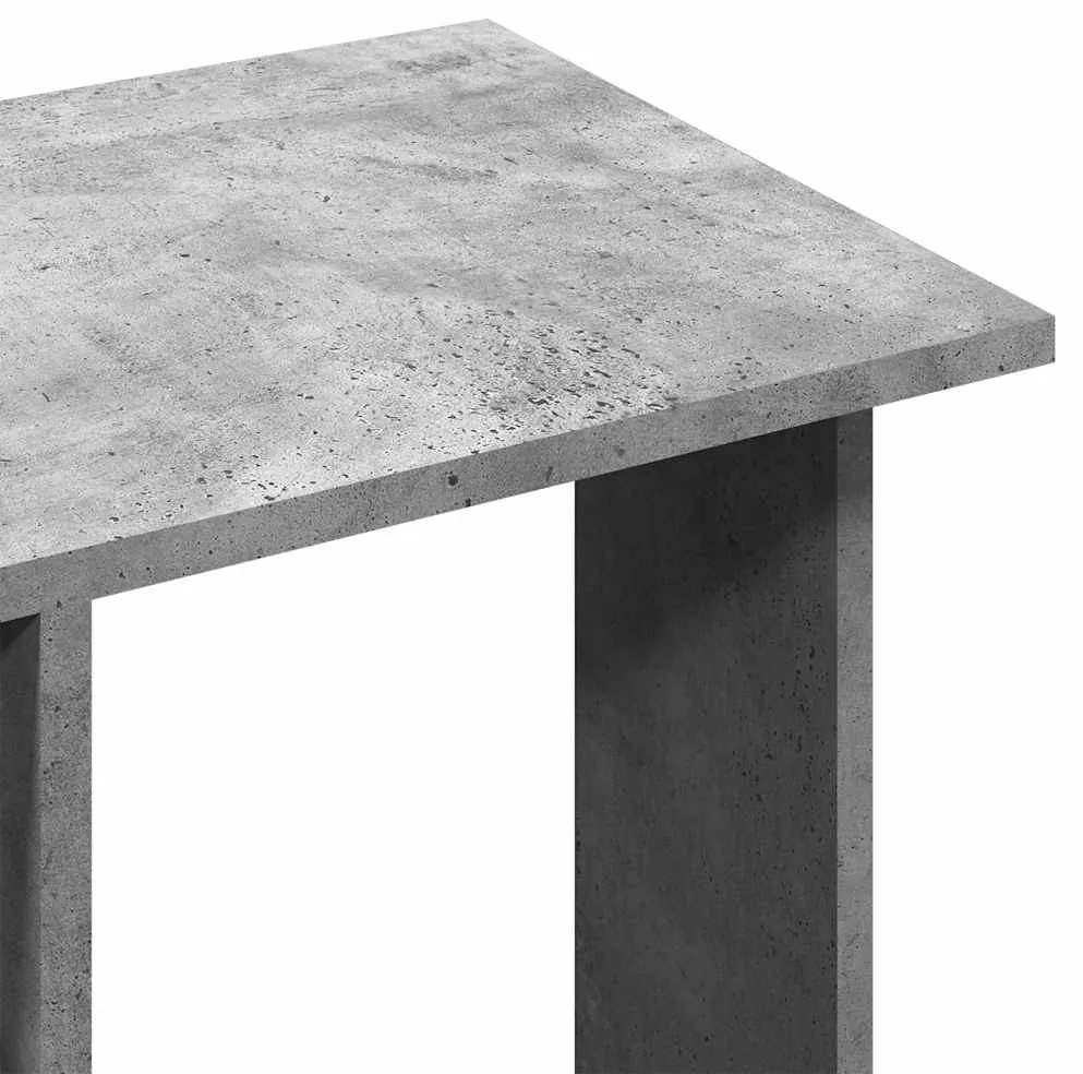 Roupeiro c/ rodas 102x38x110 cm deriv. madeira cinzento cimento
