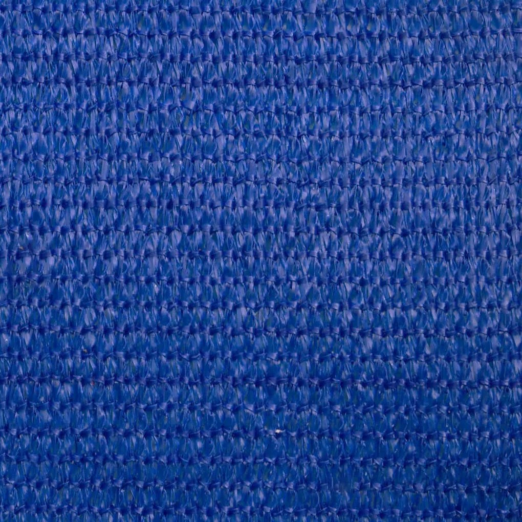 Para-sol estilo vela triangular 160 g/m² 5x5x6 m PEAD azul