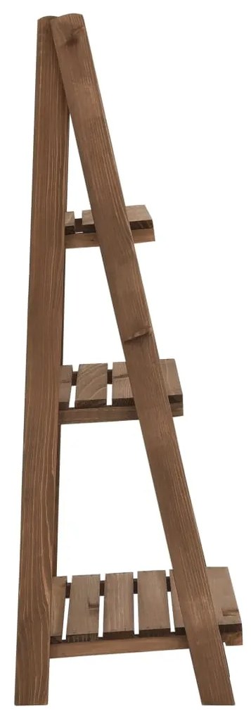 Suporte plantas c/ quadro-negro 3 prateleiras 40x30x90 cm abeto