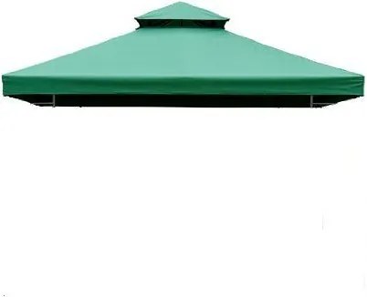 Outsunny tecto de Reposição para tenda poliéster verde 3x3m