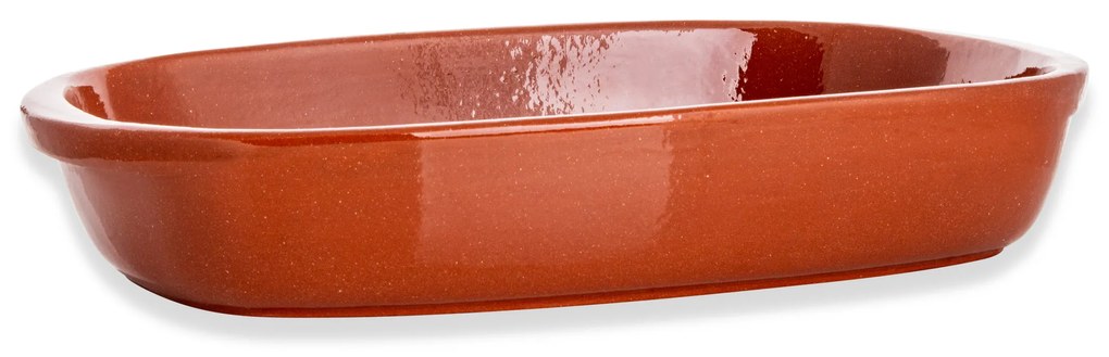 Tabuleiro Retangular Barro Liso N.3 40X27X7cm