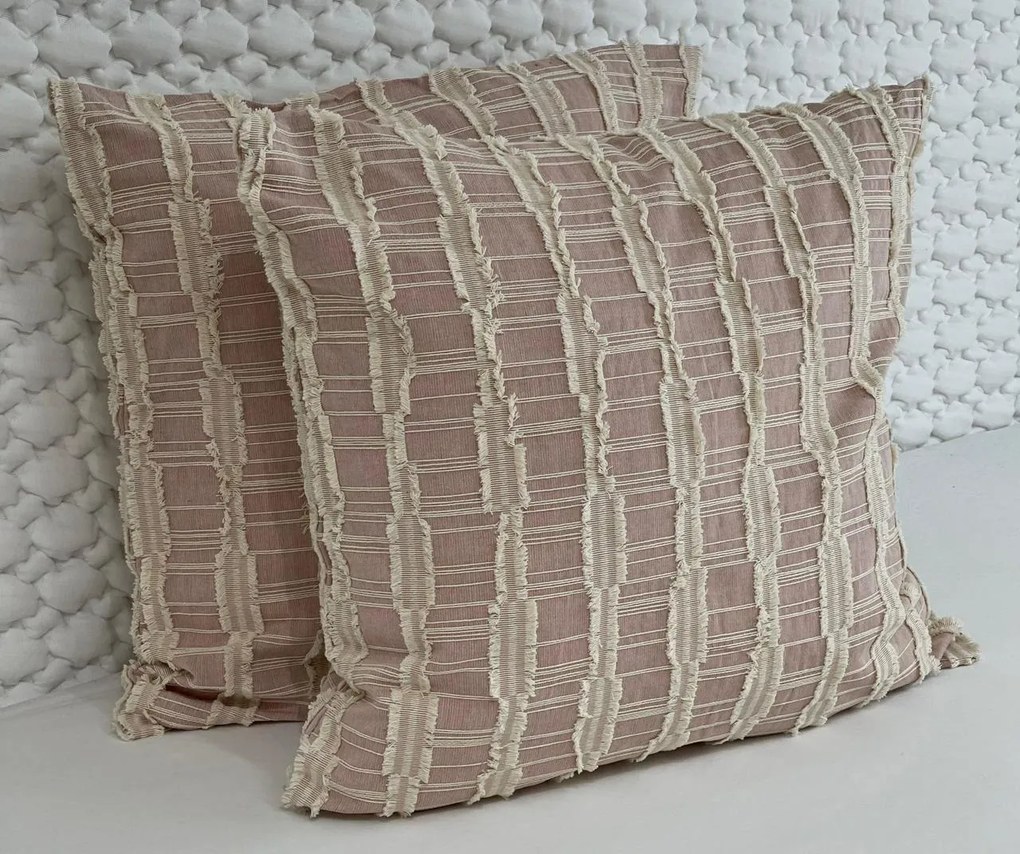 Fronha Almofada Decorativa Rosé