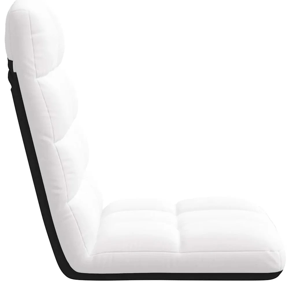 Colchão dobrável 71x51x62 cm tecido branco