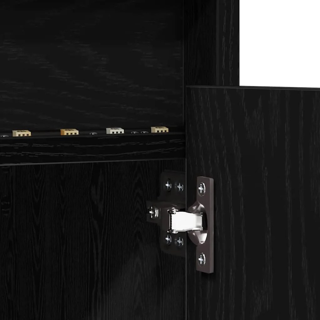 Gabinete para TV com luzes de tira LED com armazenamento com porta Pre