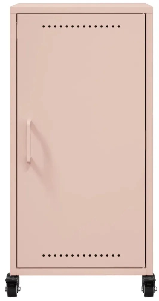 Aparador 36x39x72 cm aço rosa