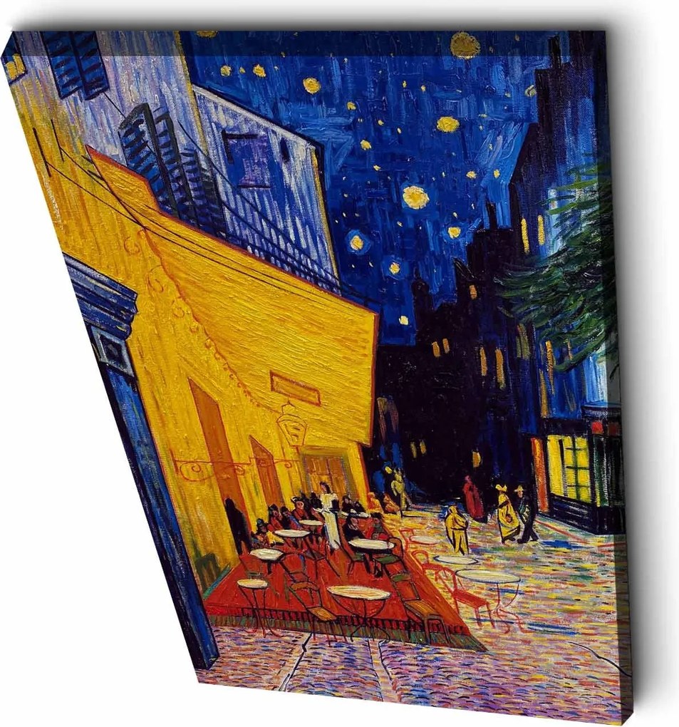 Pintura Decorativa em Tela 4570VANGOGH070 – Multicolor – 45 x 70 cm