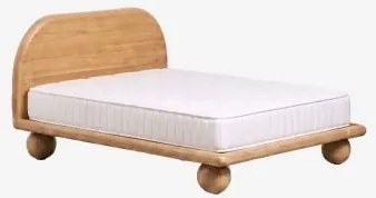 Cama Em Madeira De Manga Bicheno Madeira De Manga & 160 X 200 Cm & 160 X 200 Cm - Araneiz - Sklum