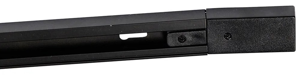 Sistema de iluminação de trilho moderno com 5 focos bronze escuro 1-fase GU10 70mm - Iconic Jeana Luxe