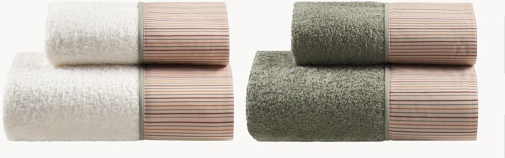 Toalhas felpudas Garis, conjunto de 4