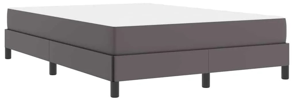 Cama Outros Cinzeto 140 x 200 cm Couro sintético