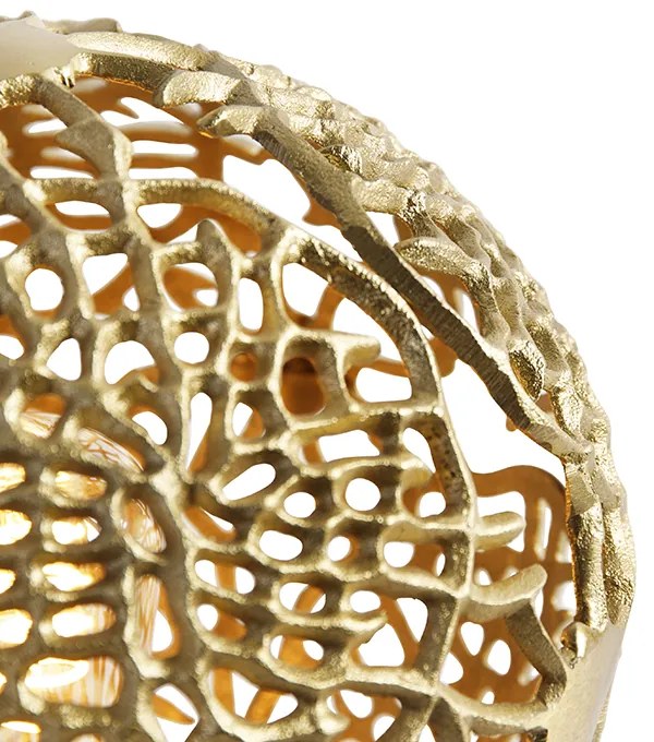 Candeeiro de mesa Art Deco dourado - Maro