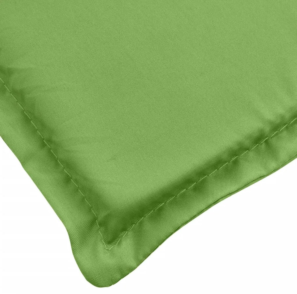 Almofadão p/ banco de jardim 180x50x7 cm mesclado tecido verde