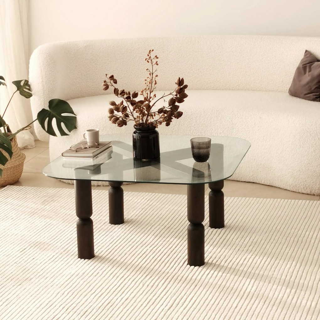 Mesa de Café Kei - Antracite - 80x40x80 cm