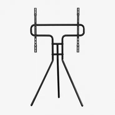 Suporte De Chão Tripé Para Tv Em Aço Grifith Preto - Sklum