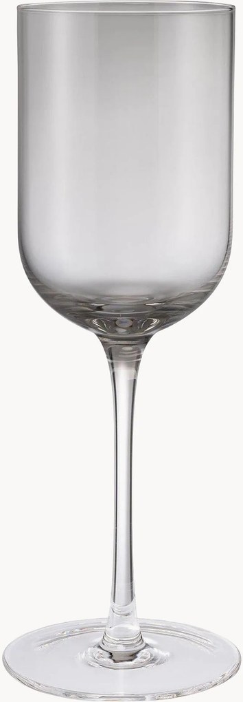 Copos de vinho branco artesanais Fuumi, conjunto de 4