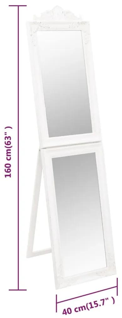 Espelho de pé 40x160 cm branco