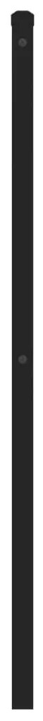 Cabeceira de cama 150 cm metal preto