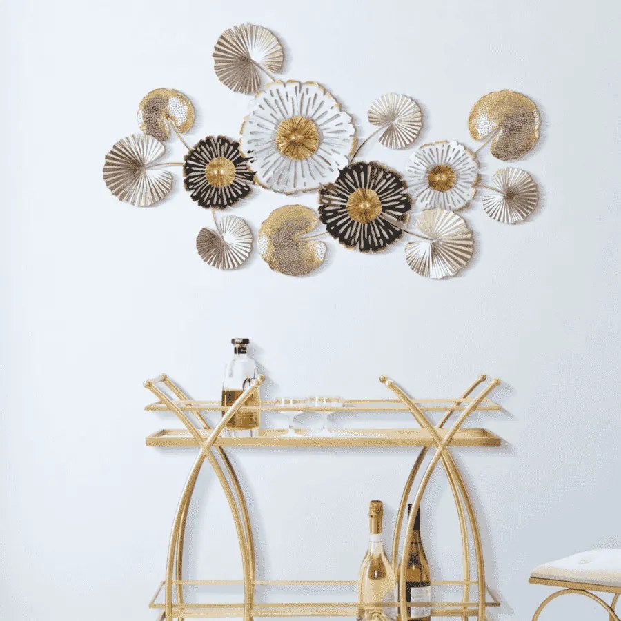 PAINEL DE PAREDE DE FERRO 3D PINKY -B- CM 106X6X60,5 MULTICOLOR