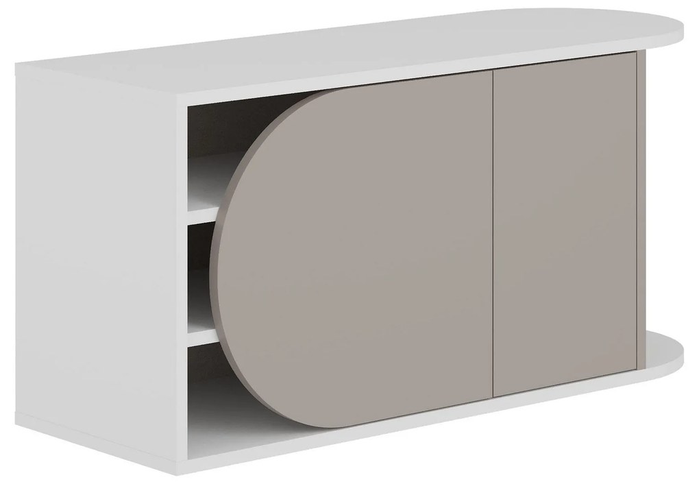 Hall Stand Berlin BA – Nogueira – 120 cm x 200 cm x 35 cm