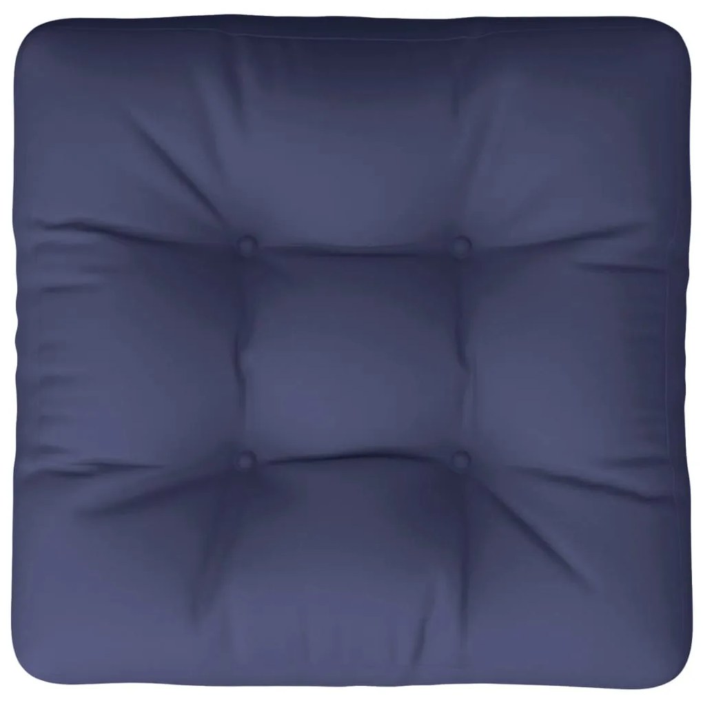 Almofadão p/ móvel de paletes 58x58x10 cm oxford azul-marinho