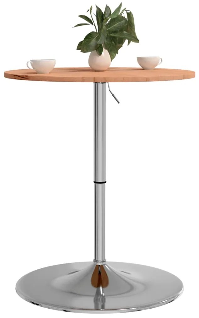 Mesa de bar Ø60x89,5 cm madeira de faia maciça
