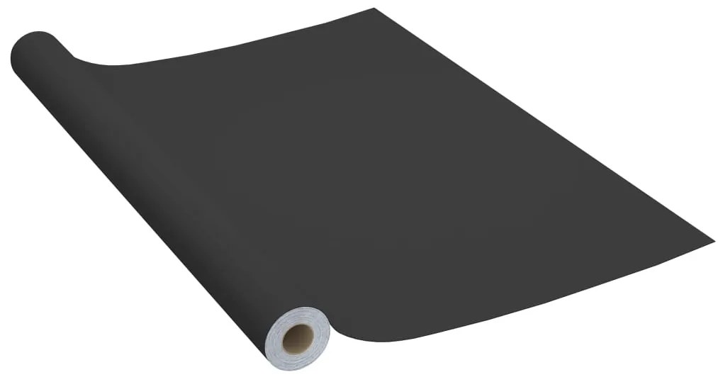 Autocolante para móveis 2 pcs 500x90 cm PVC preto