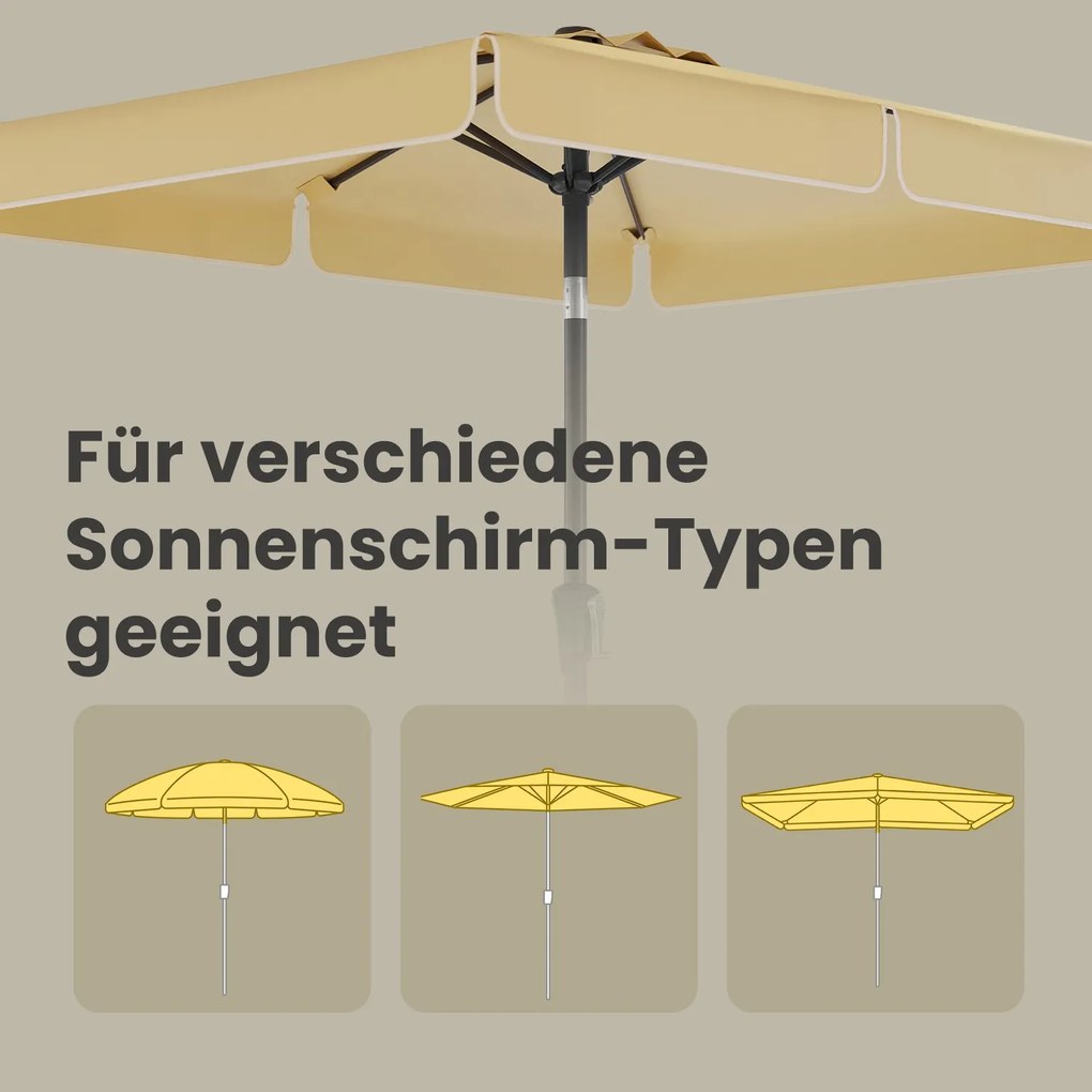 Suporte base para guarda-sol, pode ser enchido com areia 55,1 x 55,1 x 40,1 cm preto
