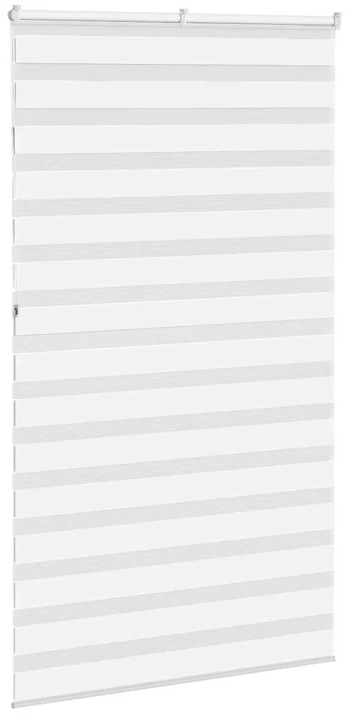 Cortina de zebra 130x230 cm largura do tecido 125,9cm poliéster
